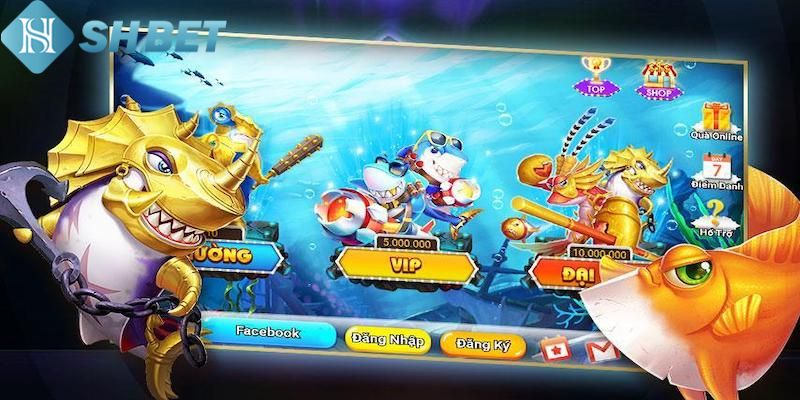 Đặc điểm của các phiên bản game bắn cá tại SHBET